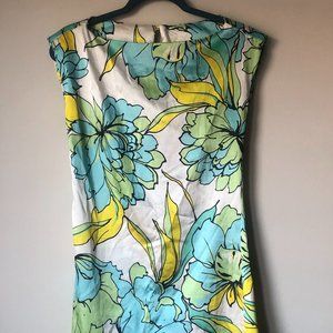 SOPHISTICATED BEAUTIFUL FLORAL ZARA DRESS SIZE S